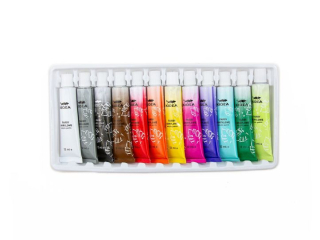 FARBY AKRYLOWE 12X12ML KIDEA