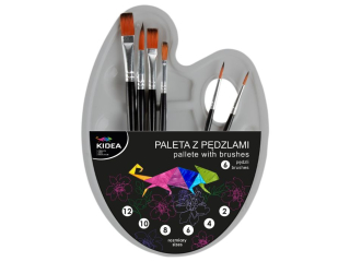 PALETA Z PDZLAMI 7 ELEMENTW KIDEA