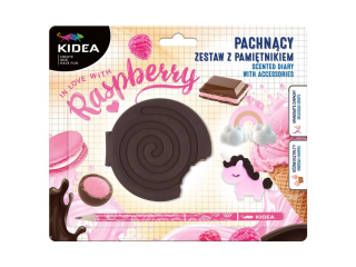 PAMITNIK Z AKCESORIAMI MALINOWY KREM KIDEA