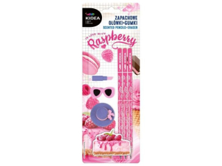 ZAPACHOWE OWKI + GUMKI MALINOWY SERNIK KIDEA