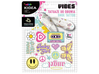 TATUAE DO OBUWIA WIECCE W CIEMNOCI GOOD VIBES KIDEA