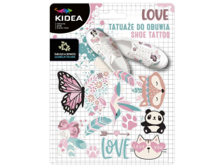 TATUAE DO OBUWIA WIECCE W CIEMNOCI LOVE KIDEA