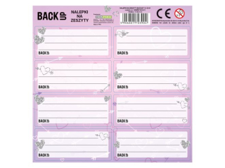 NALEPKI NA ZESZYTY BACKUP 7 A 32 [opakowanie=25szt]