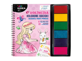 KOLOROWE ODCISKI KSIʯNICZKA KIDEA