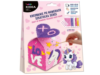 KREOWANIE PO NUMERACH SZKATUKA SERCE KIDEA