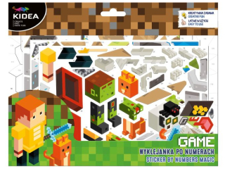 WYKLEJANKA PO NUMERACH GAME KIDEA