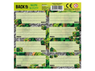 NALEPKI NA ZESZYTY BACKUP 8 A 78 [opakowanie=25szt]