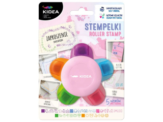 STEMPELKI 5 WZOR�W KWIAT KIDEA