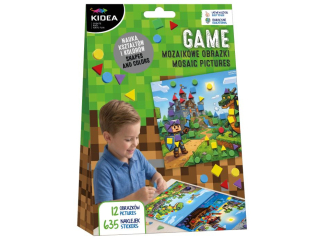 MOZAIKOWE OBRAZKI KOLORY I KSZTA�TY GAME KIDEA