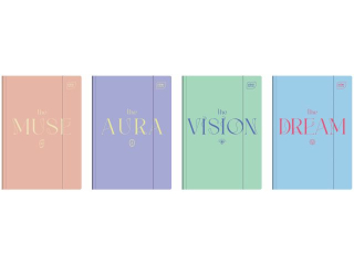 Teczka z gumk� A4+ Hybrid Pastel [opakowanie=10szt]