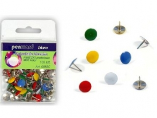 PINEZKI METALOWE  MIX KOLOR A100 0582C [opakowanie=12szt]