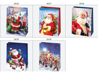 Torebka ozdobna POL-MAK Gwiazdka 10szt. T10_GW_14 345x480x130