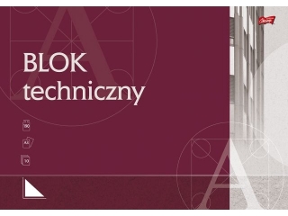Blok techniczny A3, 10k. [opakowanie=10szt]
