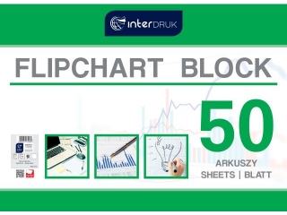 Blok do flipchartów 50 gładki 640x1000