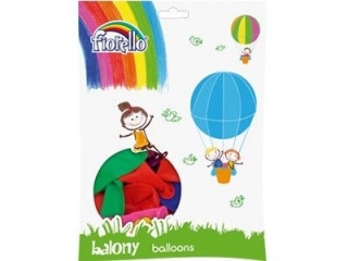 BALONY 10" PASTEL MIX KOLORÓW Fiorello KWBN24
