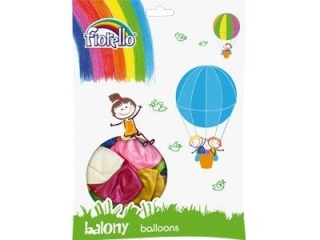 BALONY 10" METAL MIX KOLORÓW Fiorello KWBN24