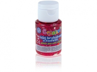 Klej brokatowy z confetti Creativo ASTRA 40 ml - 12 szt. display (0%)