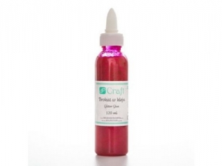 BROKAT W KLEJU, 120 ML - PINK
