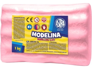 Modelina "cukiernicza zabawa" Astra 1 kg malinowa (10%)