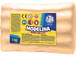 Modelina "cukiernicza zabawa" Astra 1 kg karmelowa
