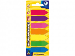 Zakadki indeksujce ASTRA 7 kolorw - blister (6%)