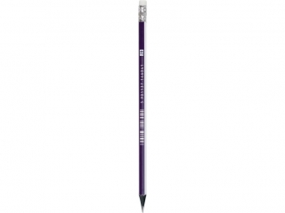 Owki grafitowe trjktne 2B z czarnego drewna z gumk ASTRAPEN - 12 szt. box (0%)