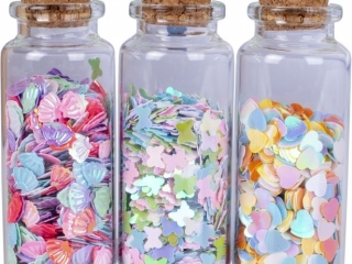 Confetti Creativo 3x10g buteleczki szklane - Soneczny dzie [opakowanie=12szt]