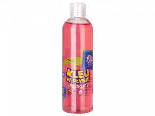 Klej w płynie transparentny ASTRA 250 ml - różowy