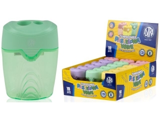 Temper�wka z dwoma otworami pastelowa Wave ASTRA Pastel Line - 18 szt. display [opakowanie=18szt] (CEN+6%)