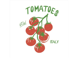 Serwetki POL-MAK Daisy Lunch 33cm 20szt. Italian Fresh Tomatoes  SD_OG_043901 [opakowanie=24szt]