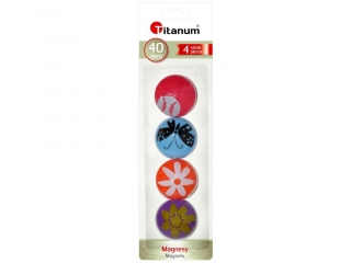 MAGNESY DO TABL.40MM/4 WZORKI