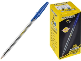 Długopis Corvina 51 opak. 50 szt., niebieski