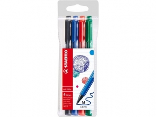 STABILO pointMAX cienkopis etui z zawieszk 4 szt.