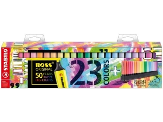 STABILO BOSS ORIGINAL podstawka na biurko 23 szt. - Nowości Promocja Targowa Stabilo