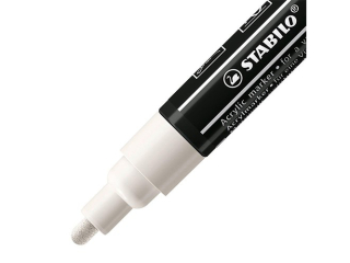 Marker STABILO Free Acrylic T300 biay [opakowanie=5szt]