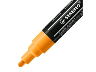Marker STABILO Free Acrylic T300 pomaraczowy [opakowanie=5szt]