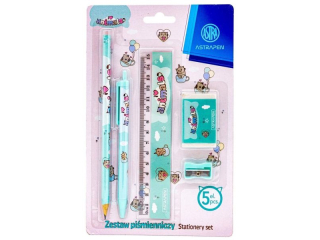 Zestaw pimienniczy 5 -elemtw ASTRAPEN ANIMALS - blister  [opakowanie=24szt]