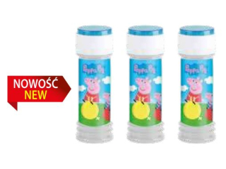 Baki mydlane 60 ml PEPPA PIG - 16 szt. display [opakowanie=16szt]