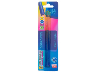 Linijka o tr�jk�tnym przekroju ASTRAPEN Neon Line - 1 szt. blister [opakowanie=24szt] (CEN+-31%)