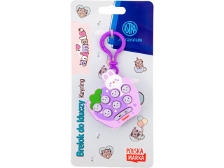 Brelok i gra zr�czno�ciowa 2w1 ASTRAFUN Bunny - 1 szt. tie-card [opakowanie=100szt]