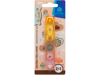 Zakre�lacz i klej w ta�mie 2w1 ASTRAPEN ANIMALS CHOCO - 1 szt. blister