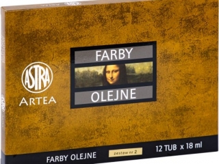 Farby tempera Astra 12 kol x 20 ml [opakowanie=4szt]
