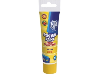Farba plakatowa Astra tuba 30 ml - ta [opakowanie=6szt]