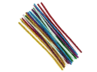 DRUCIKI KREATYWNE 30 CM METALIZOWANE, 25 SZT. [opakowanie=6szt] DLP25