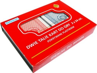 Karty do gry dwie talie             3428 [opakowanie=6szt]