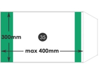 Okadka szkolna FOL-PLAST regulowana nr.35 "Angielski" 300x400mm [opakowanie=20szt]