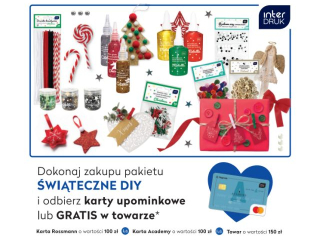 Pakiet INTERDRUK Świąteczne DIY o wartości 1292, 84zł
