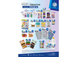 Pakiet P1 0925 ASTRA Creativo o wartoci 1010, 88 + GRATIS: towar