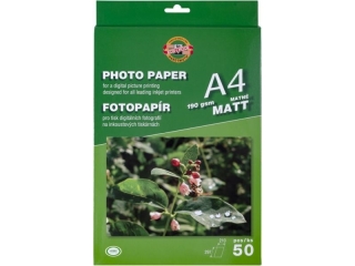 KIN PAPIER FOTO A4/50ARK. 9757M190 MATT 190G/50