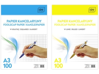 Papier kancelaryjny A3 100#